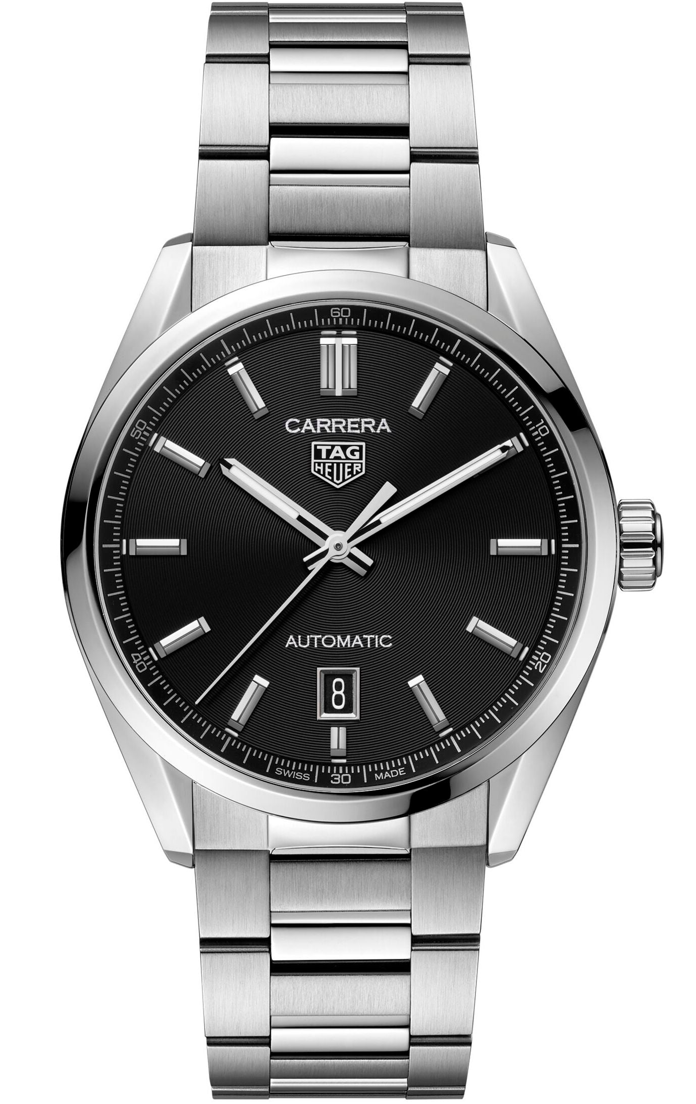 Tag Heuer Watch Carrera Calibre 5 Automatic Mens Wbn2110 Ba0639