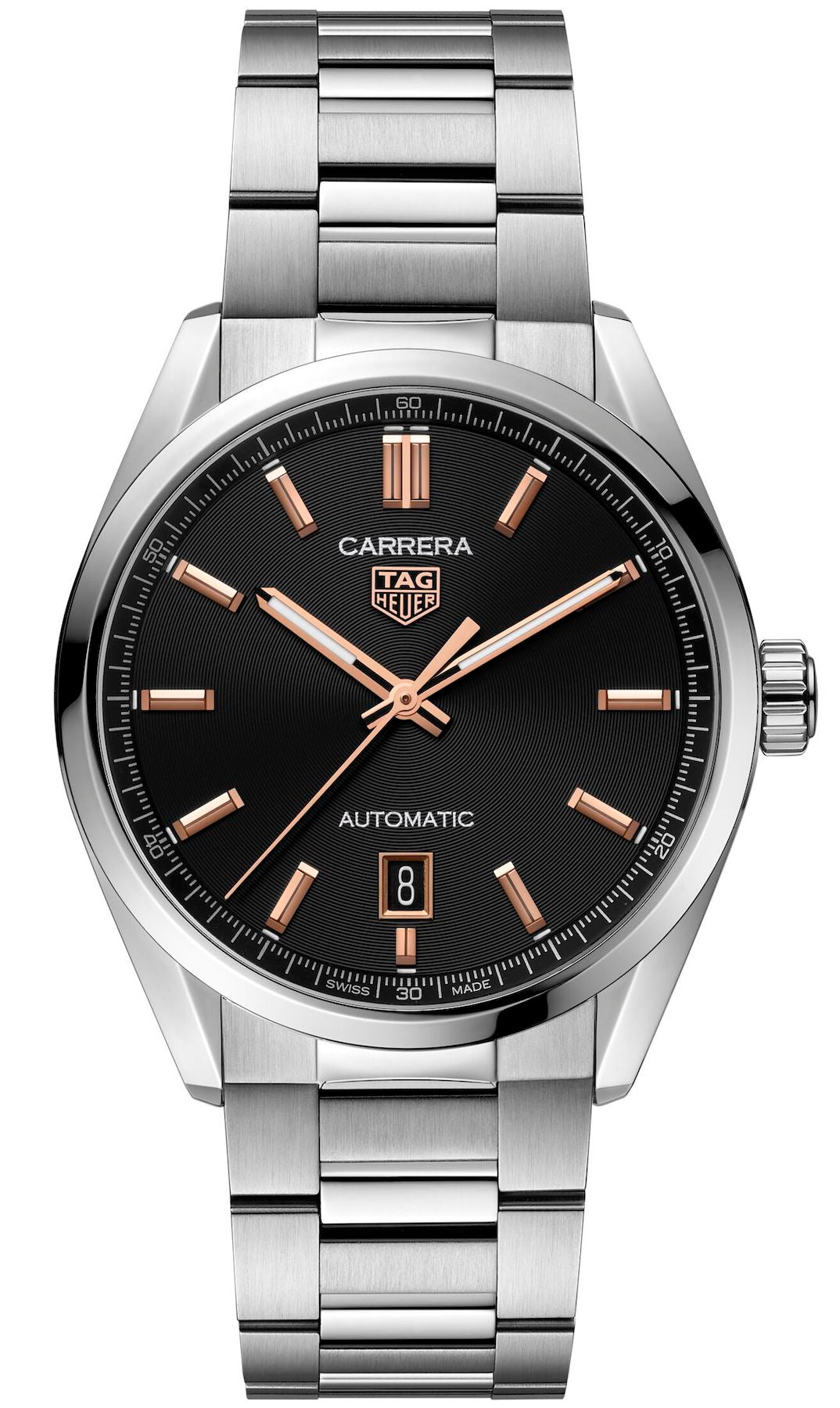 Tag Heuer Watch Carrera Calibre 5 Automatic Mens Wbn2113 Ba0639