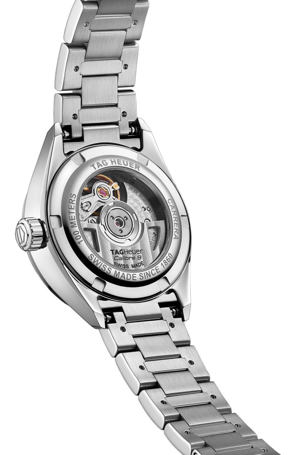 Tag Heuer Watch Carrera Calibre 9 Automatic Ladies Wbn2412 Ba0621