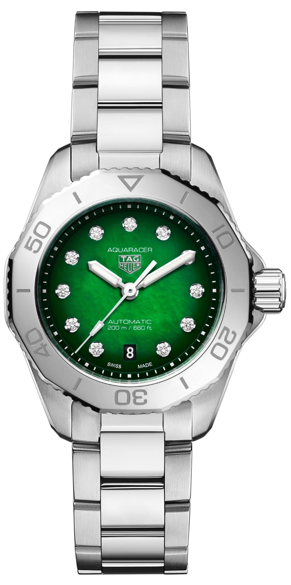 Tag Heuer Watch Aquaracer Professional 200 Ladies Wbp2415 Ba0622