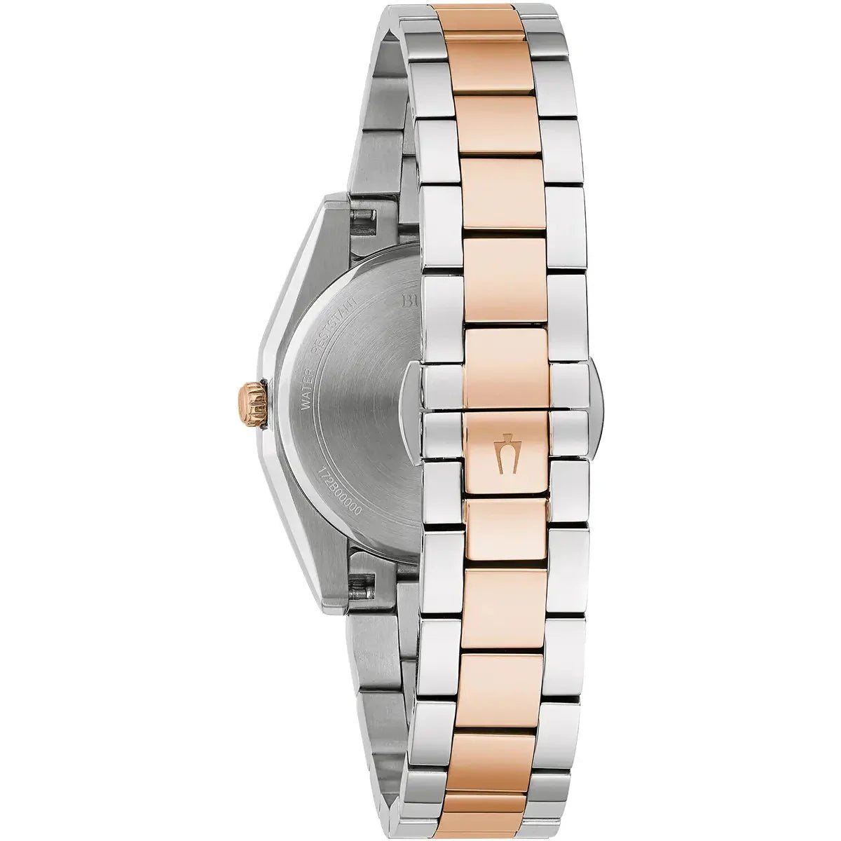Bulova Surveyor Ladies Mother Of Pearl Watch 98p207