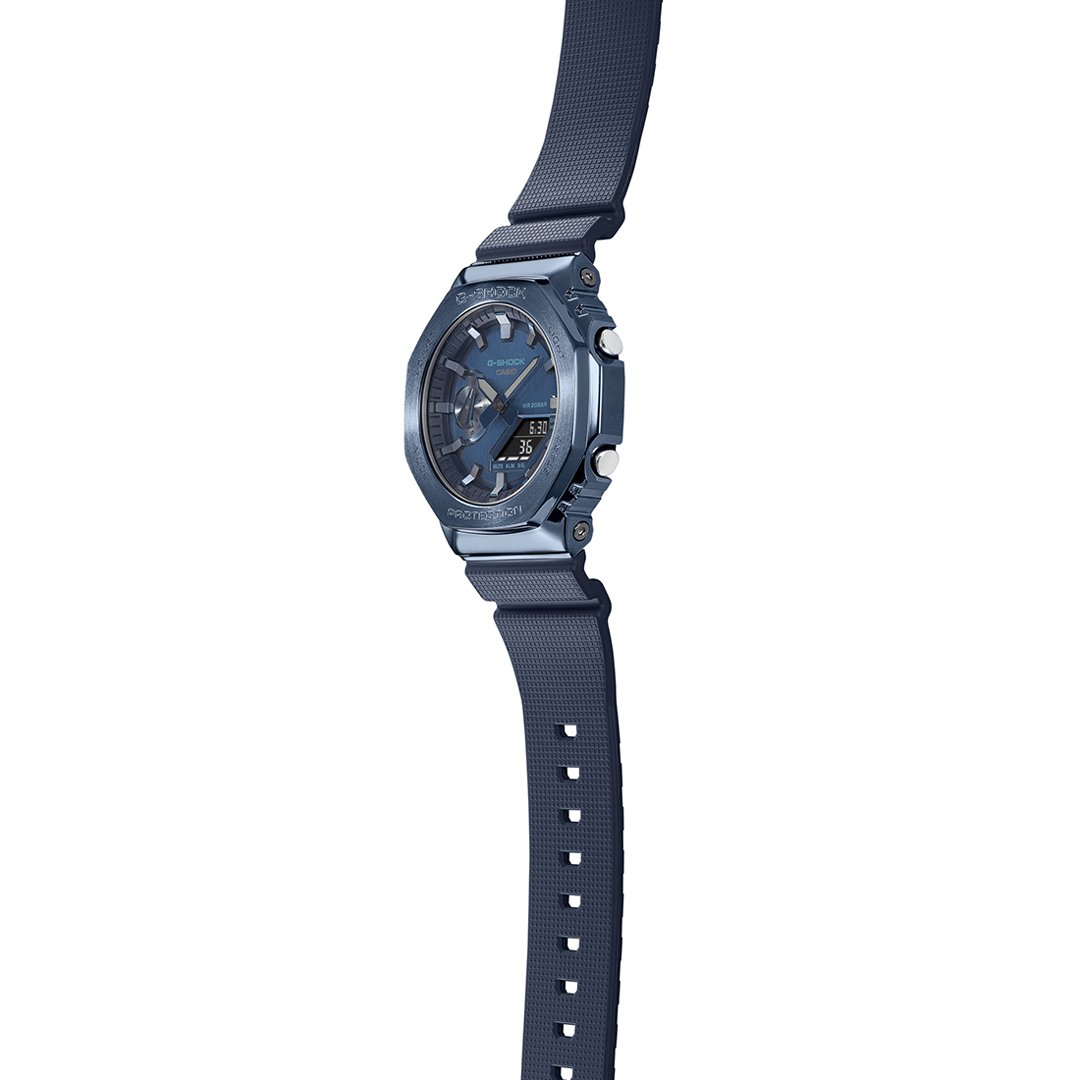 Casio G Shock Mens Blue Watch Gm 2100n 2aer