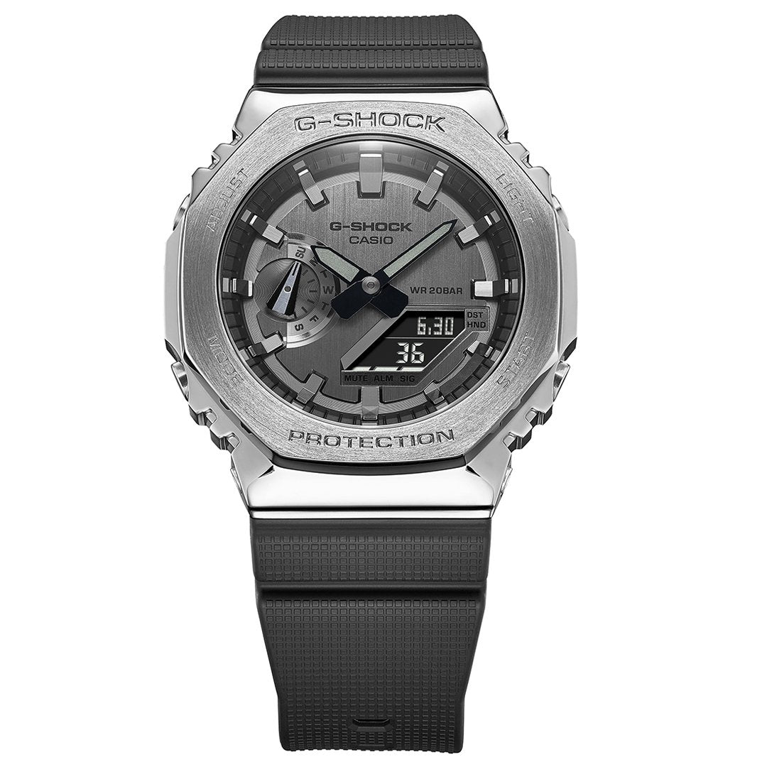 Casio G Shock Mens Classic Metal Watch Gm 2100 1aer
