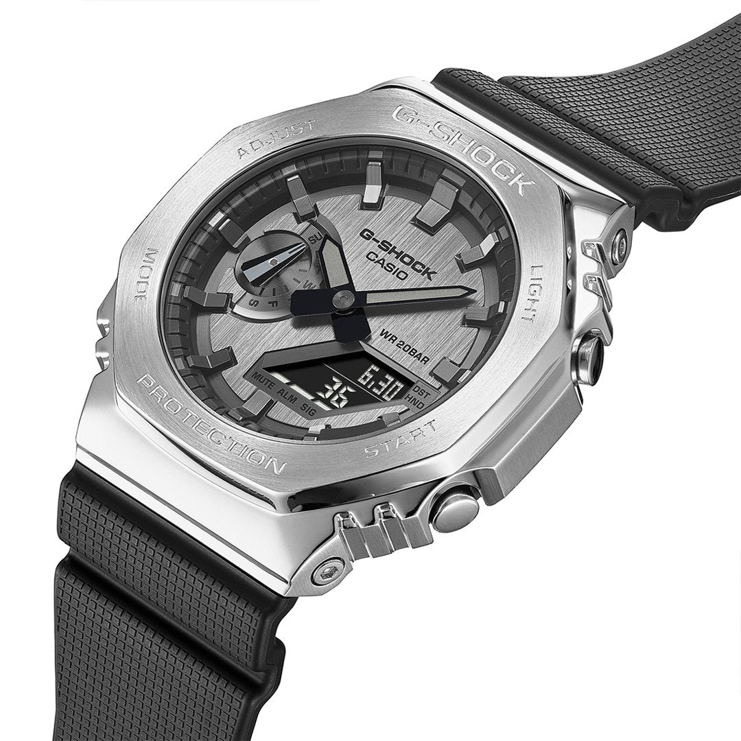 Casio G Shock Mens Classic Metal Watch Gm 2100 1aer