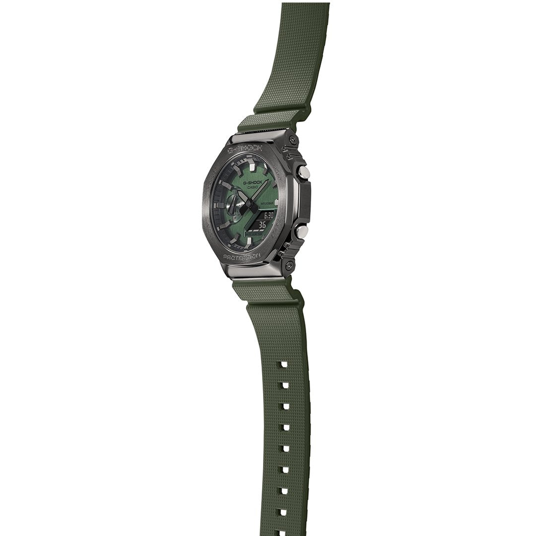 Casio G Shock Mens Green Watch Gm 2100b 3aer