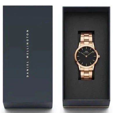 Daniel Wellington Iconic Link Ladies Rose Gold Watch Dw00600210
