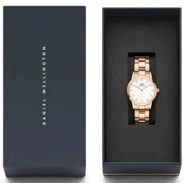 Daniel Wellington Iconic Link Ladies Rose Gold Watch Dw00600213