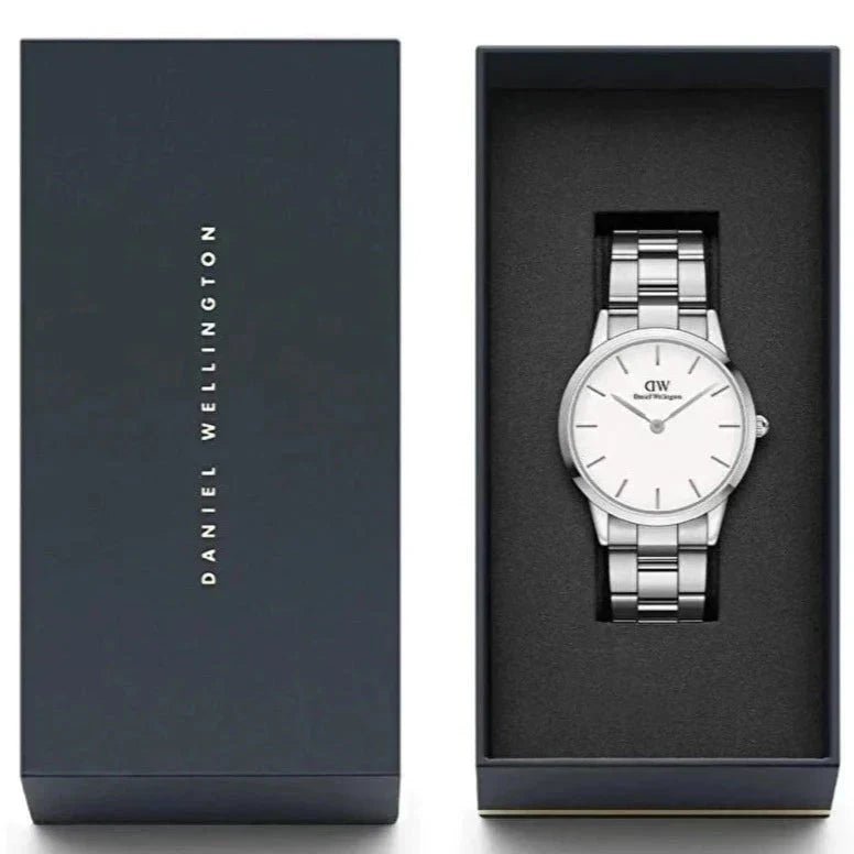 Daniel Wellington Iconic Link Mens Silver Watch Dw00600341