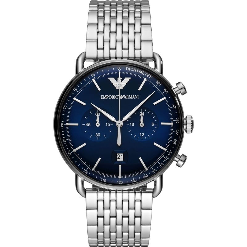 Emporio Armani Ar11238 Men S Aviator Chronograph Watch