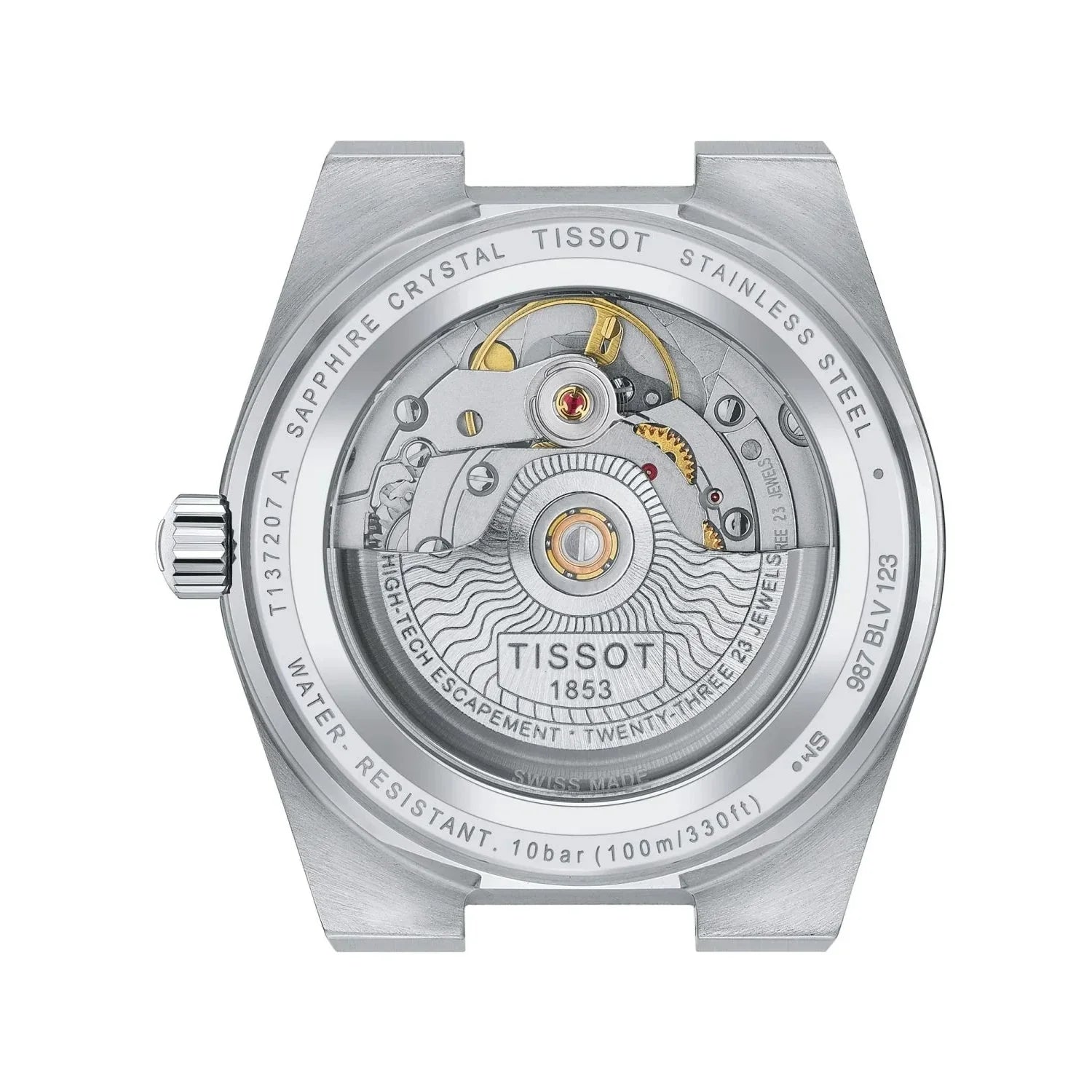 Tissot Prx 35mm Auto Unisex Mother Of Pearl Watch T137 207 11 111 00