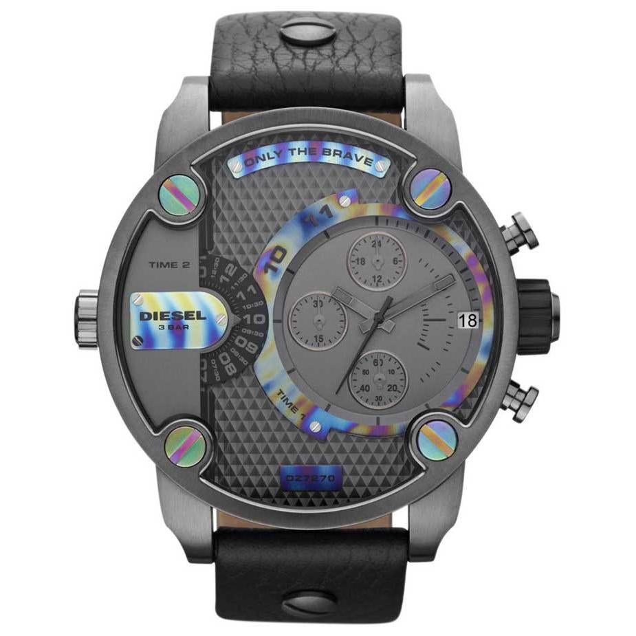 Diesel Dz7270 Men S Grey Baby Daddy Chronograph Watch