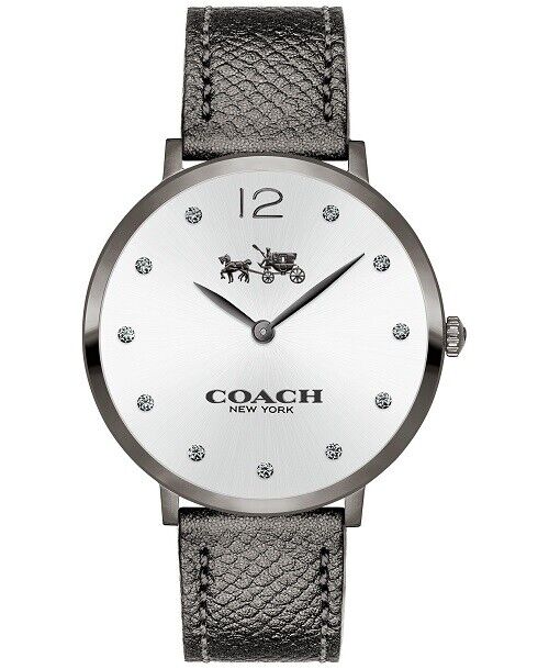 Coach Slim Easton Silver Dial 14502686