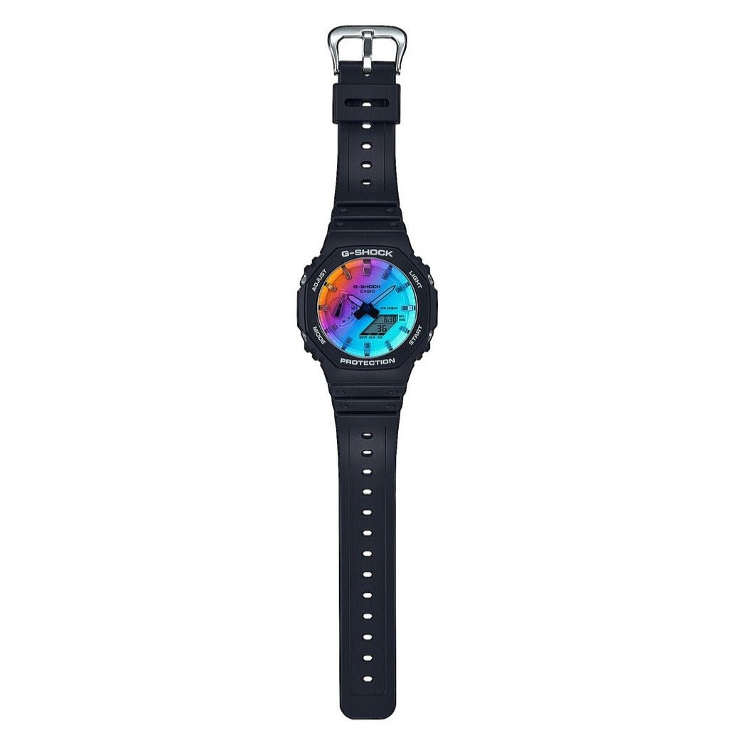 Casio G Shock Mens Black Watch Ga 2100sr 1aer