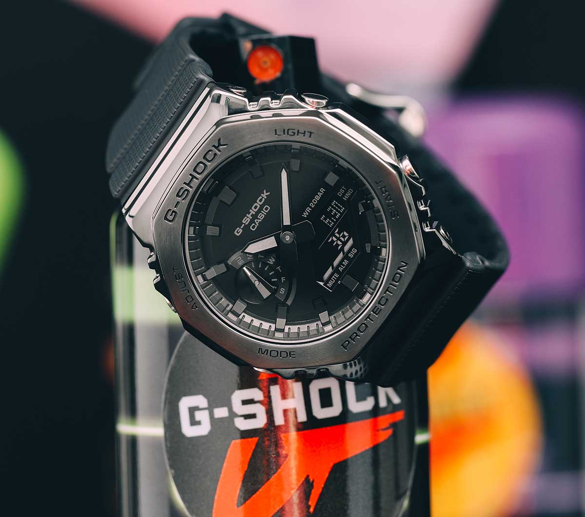 Casio G Shock Mens Black Watch Gm 2100bb 1aer