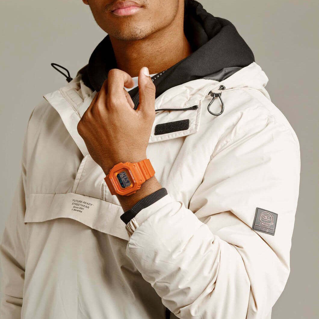 Casio G Shock Mens Orange Watch Glx 5600rt 4er