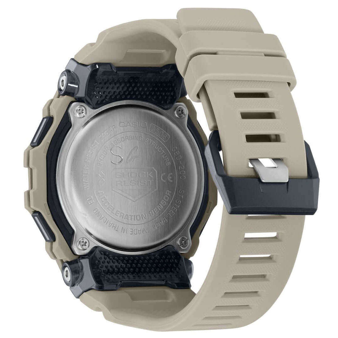 Casio G Shock Mens White Watch Gbd 200uu 9er