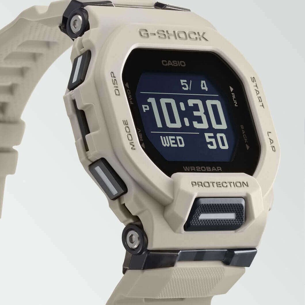 Casio G Shock Mens White Watch Gbd 200uu 9er
