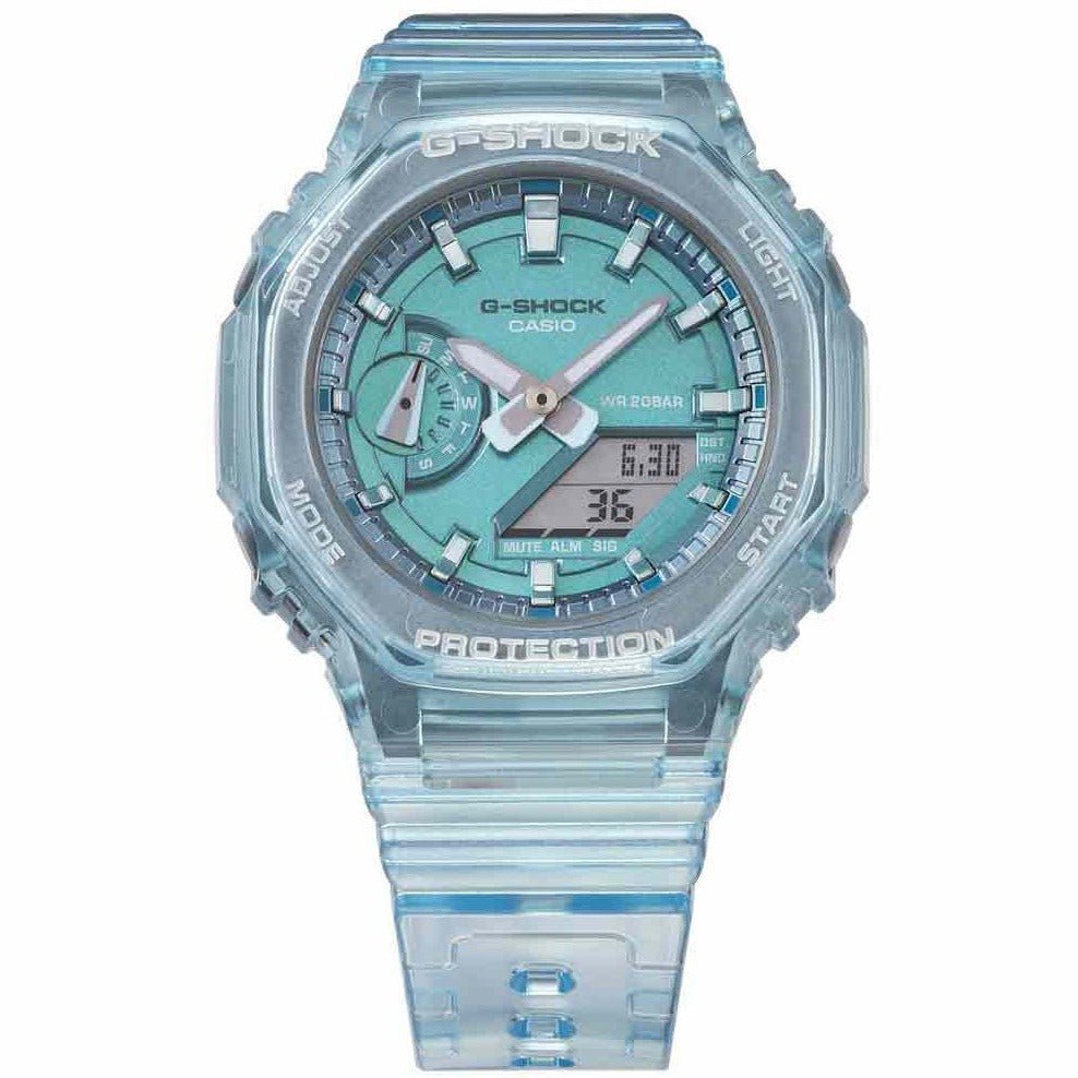 Casio G Shock Mens Blue Watch Gma S2100sk 2aer