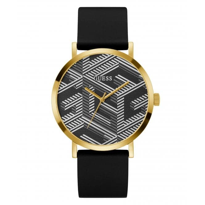 Guess Watches Gents G Bossed Gold Tone Watch Gw0625g2