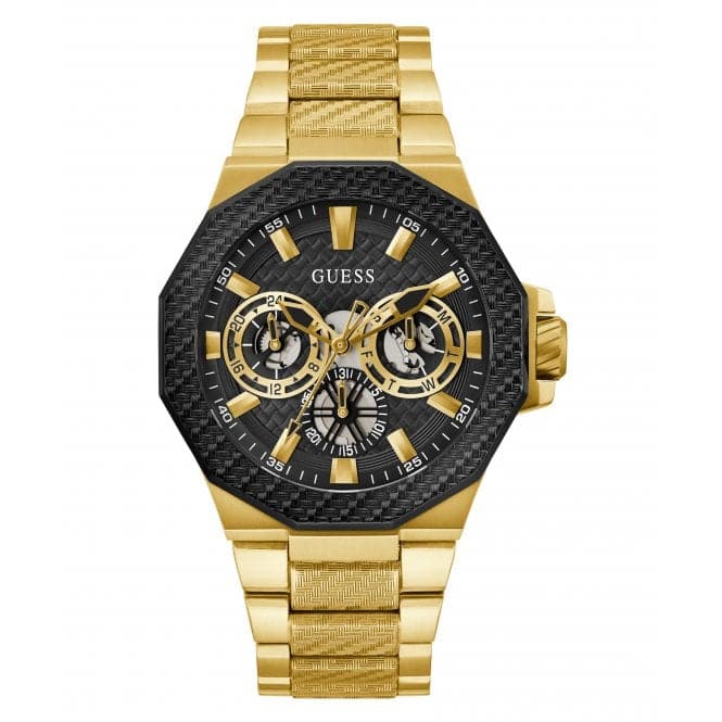 Guess Watches Gents Indy 2 Tone Watch Gw0636g2