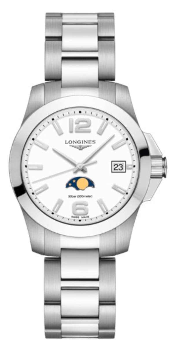 Longines Conquest White Dial L3.381.4.16.6