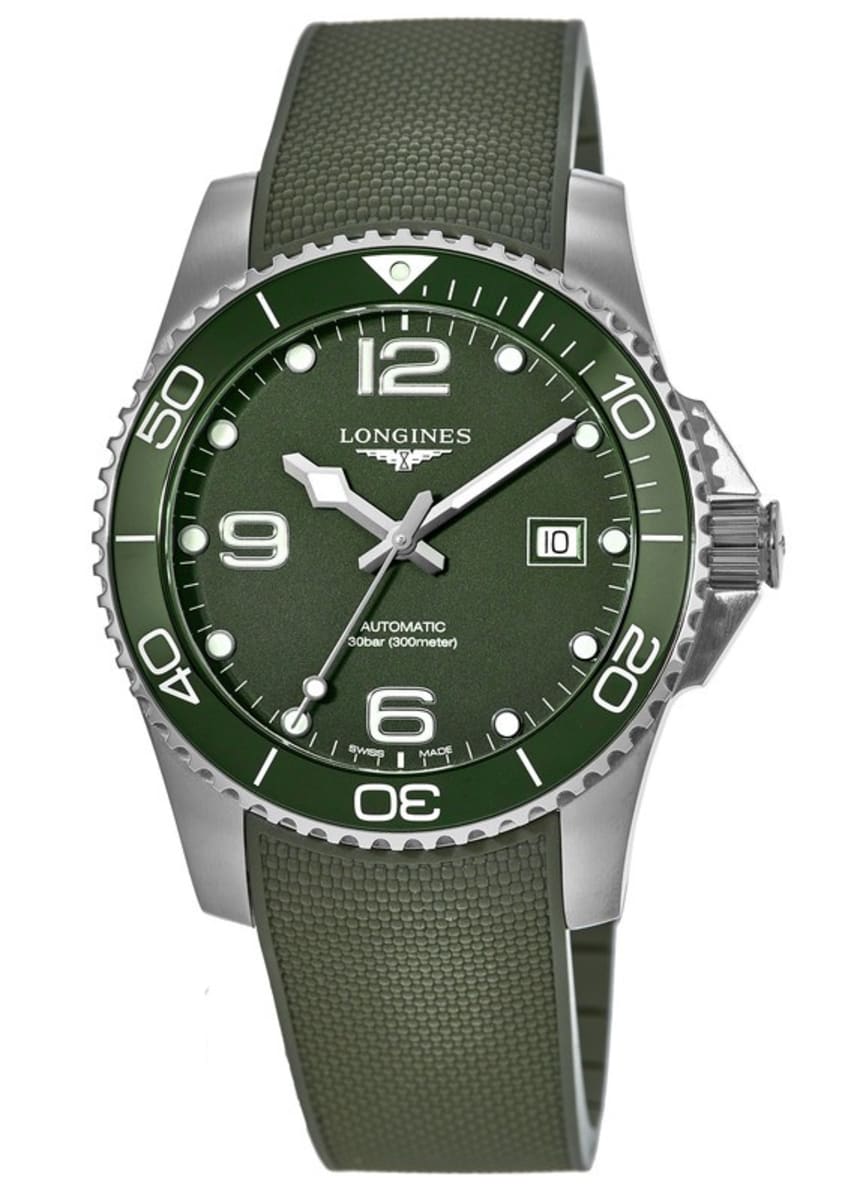 Longines HydroConquest Green Dial L3.781.4.06.9