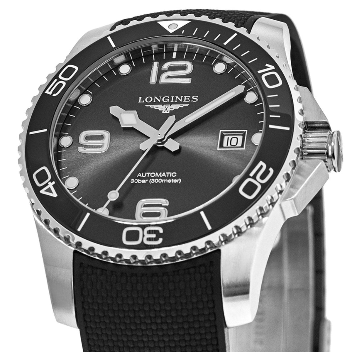 Longines HydroConquest Black Dial L3.781.4.56.9