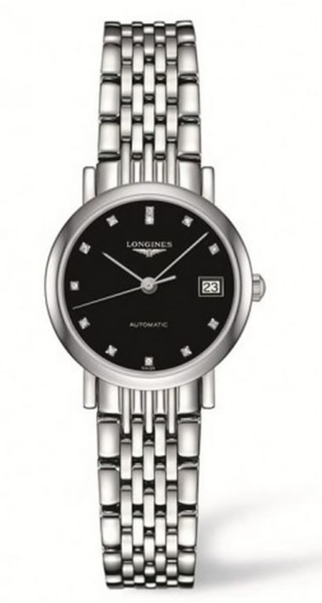 Longines Elegant Collection Black Dial L4.309.4.57.6