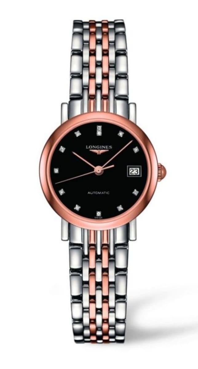 Longines Elegant Collection Black Dial L4.309.5.57.7