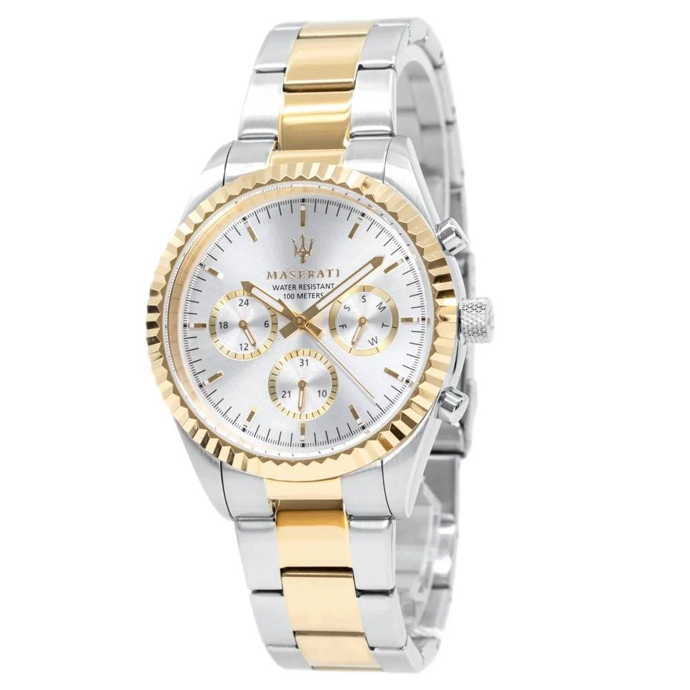 Maserati R8853100021 Competizione Chrono Mens Two Tone Watch