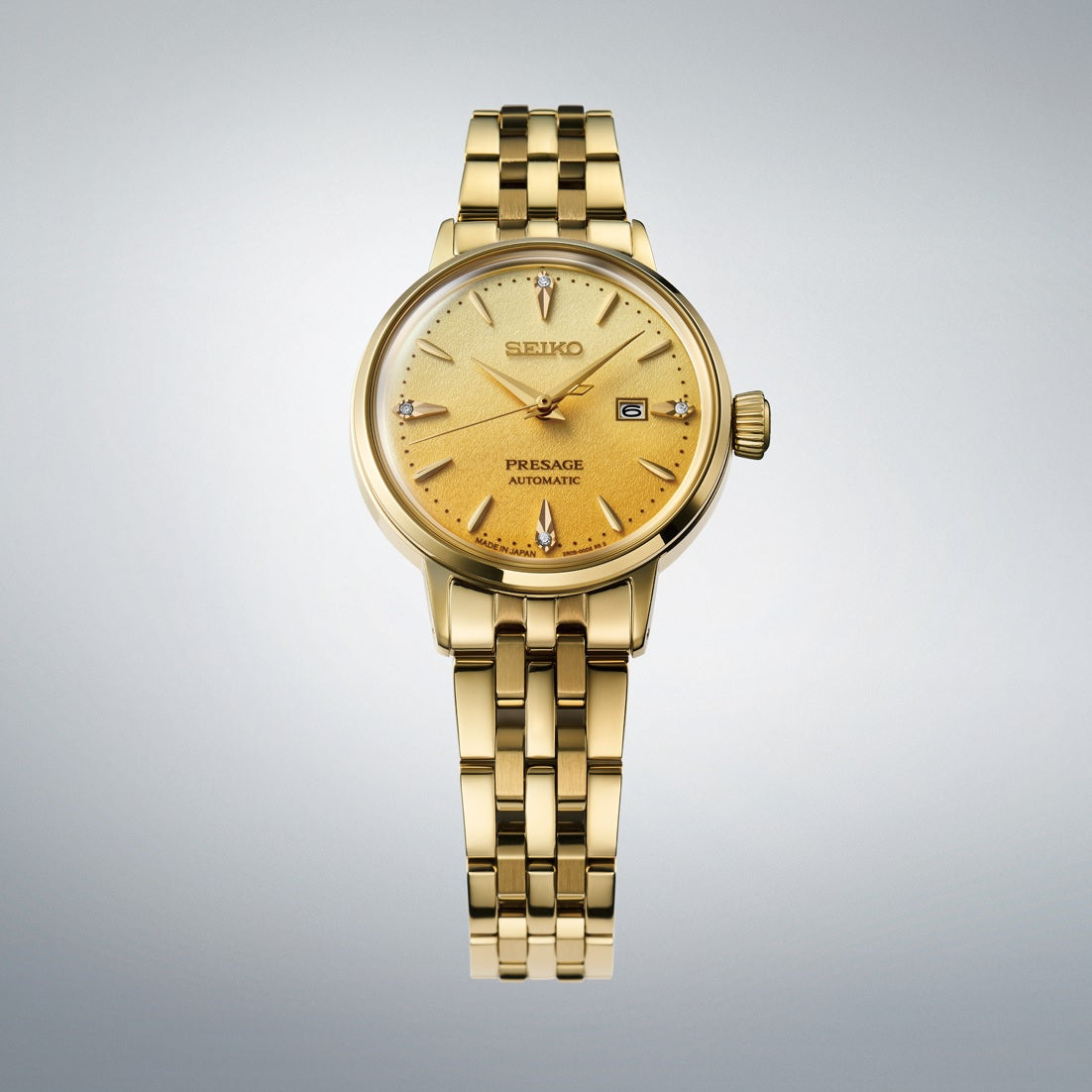 Seiko Presage Cocktail Time Sre018J1 "Eggnogg" Automatisch Horloge For Women