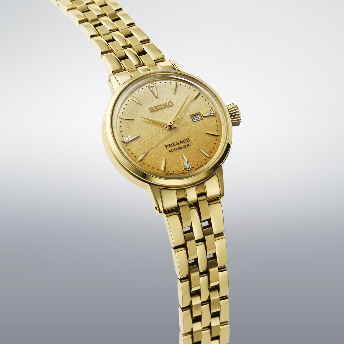Seiko Presage Cocktail Time Sre018J1 "Eggnogg" Automatisch Horloge For Women