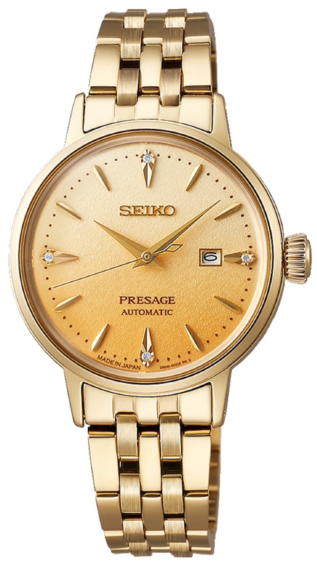 Seiko Presage Cocktail Time Sre018J1 "Eggnogg" Automatisch Horloge For Women