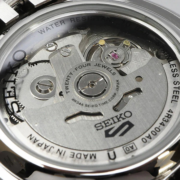 Seiko 5 Sports Style Automatic Yellow Dial Ssk017