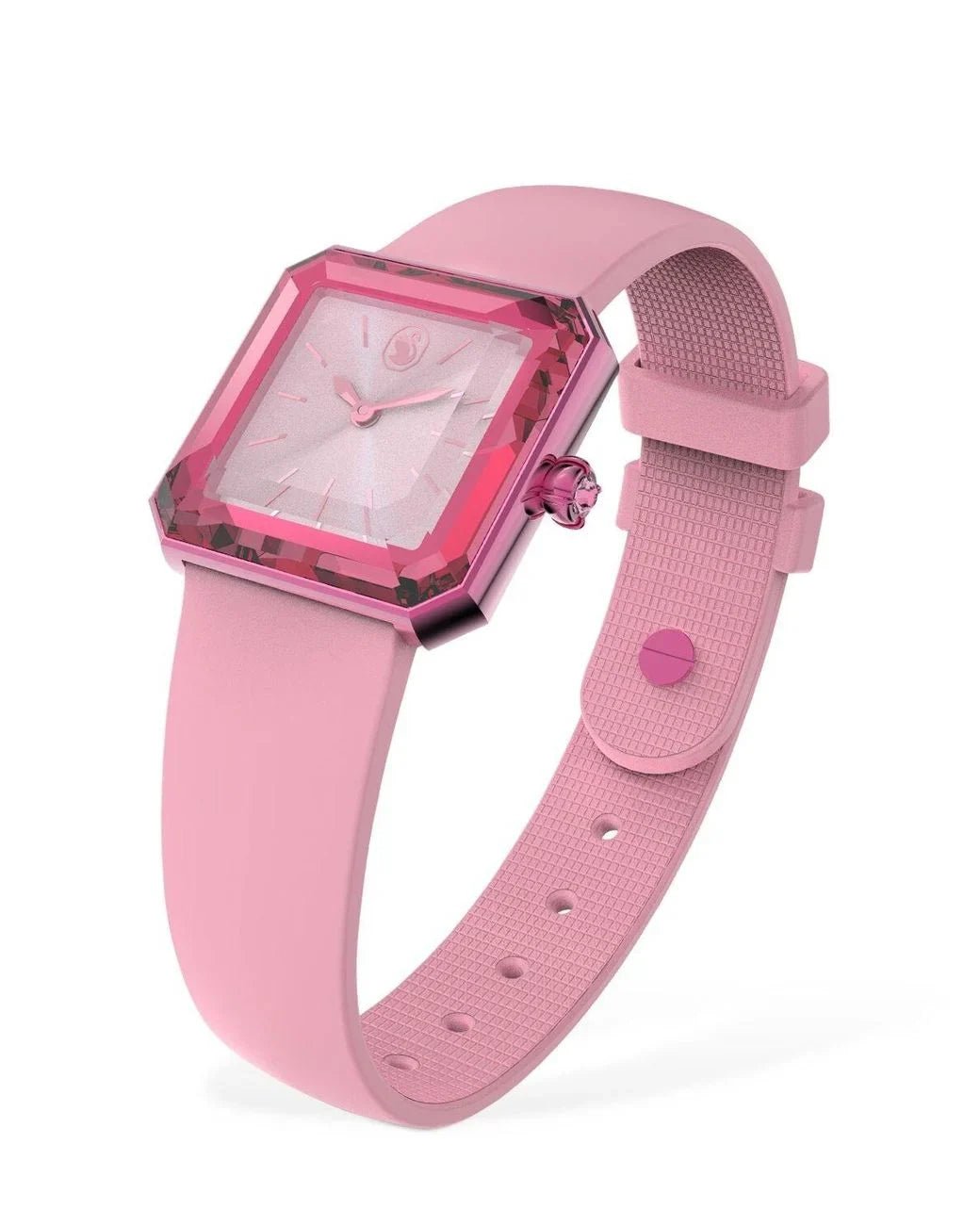 Swarovski Watch Lucent With Silicone Strap Pink 5624373