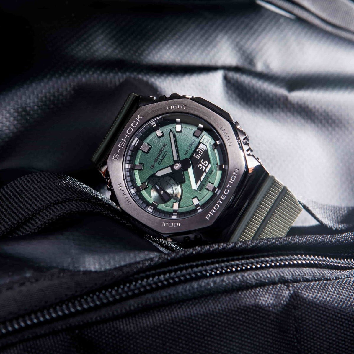 Casio G Shock Mens Green Watch Gm 2100b 3aer