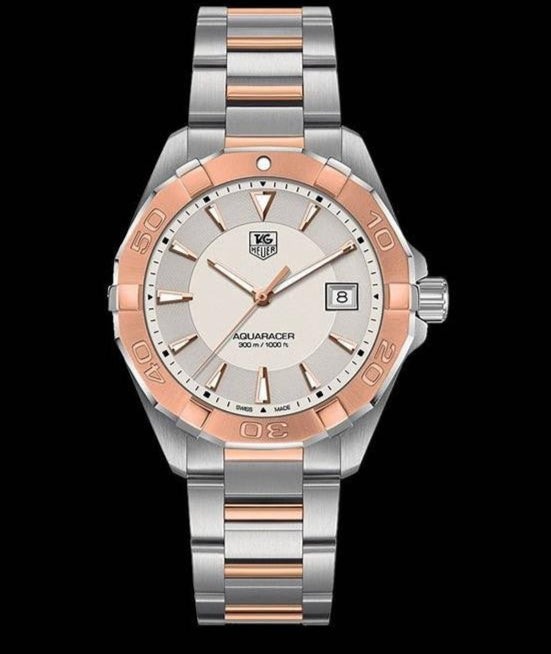 Tag Heuer Aquaracer White Dial Watch For Men Way1150 Bd0911 - alternate view