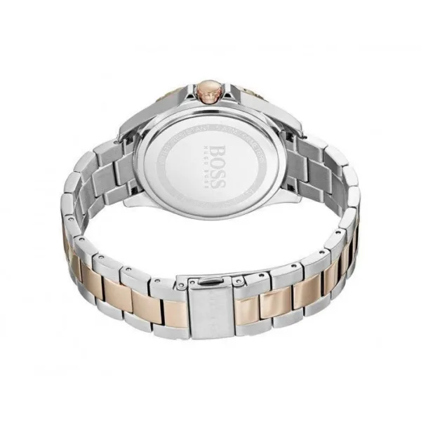 Hugo Boss Womens 1502446 Praise Two Tone Stainless Steel Watch With Rose Gold Accents - alternate view