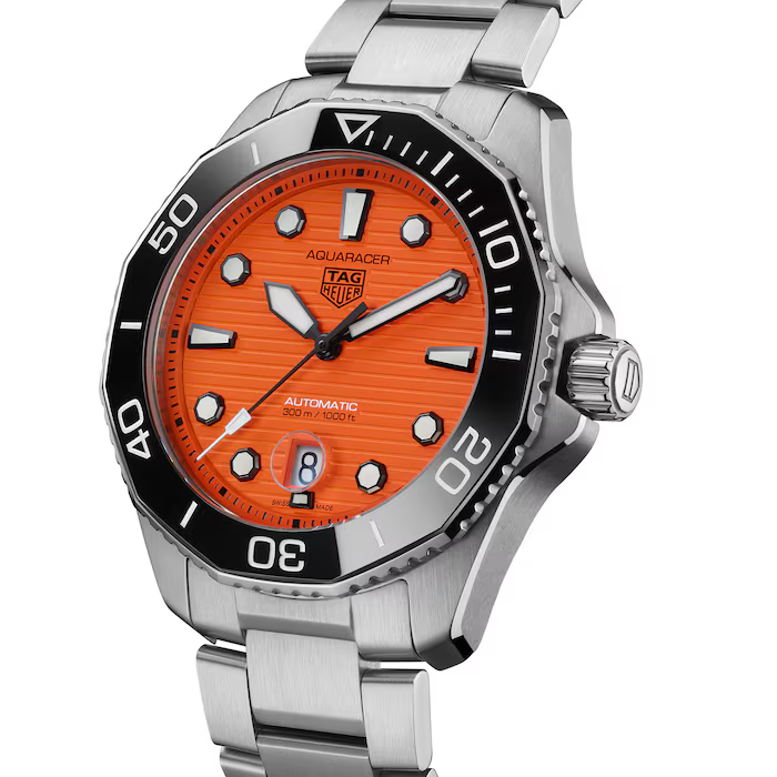 Tag Heuer Aquaracer Professional 300 43mm Orange Diver Mens Watch - Image 2