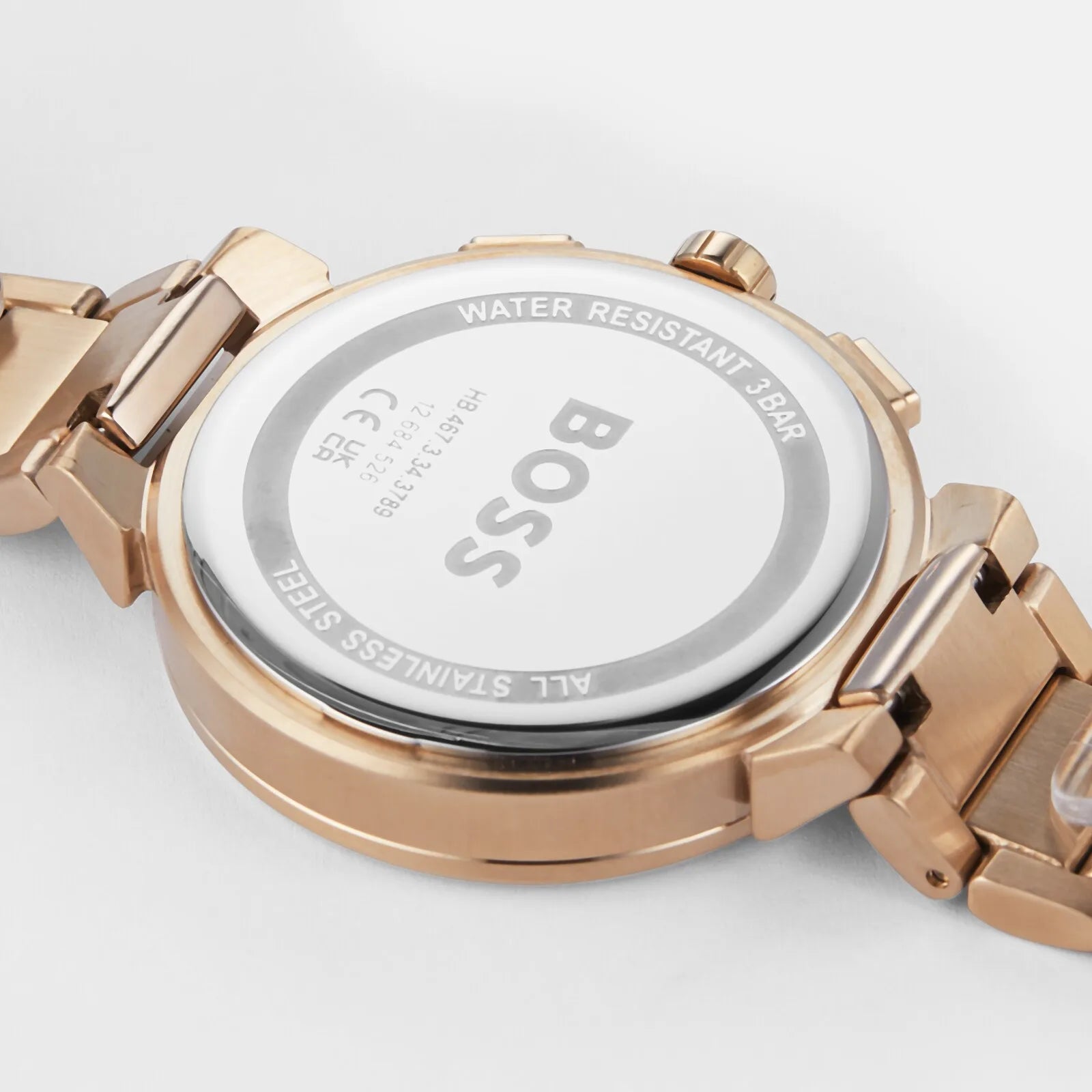 Hugo Boss Womens 1502592 Pandora Gold Tone Stainless Steel Watch With Black Dial - Image 5