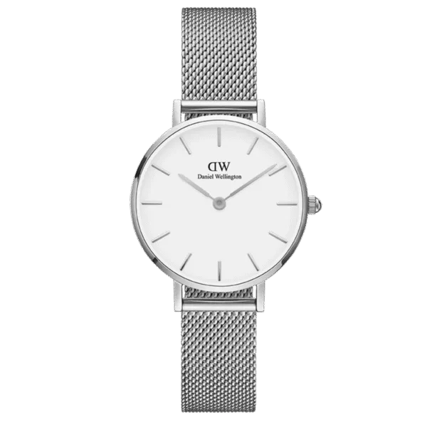 Daniel Wellington Ladies White Petite Stirling Watch Dw00100220