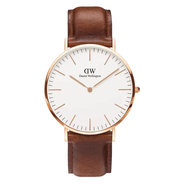Daniel Wellington Mens Brown Classic St Mawes Watch Dw00100006