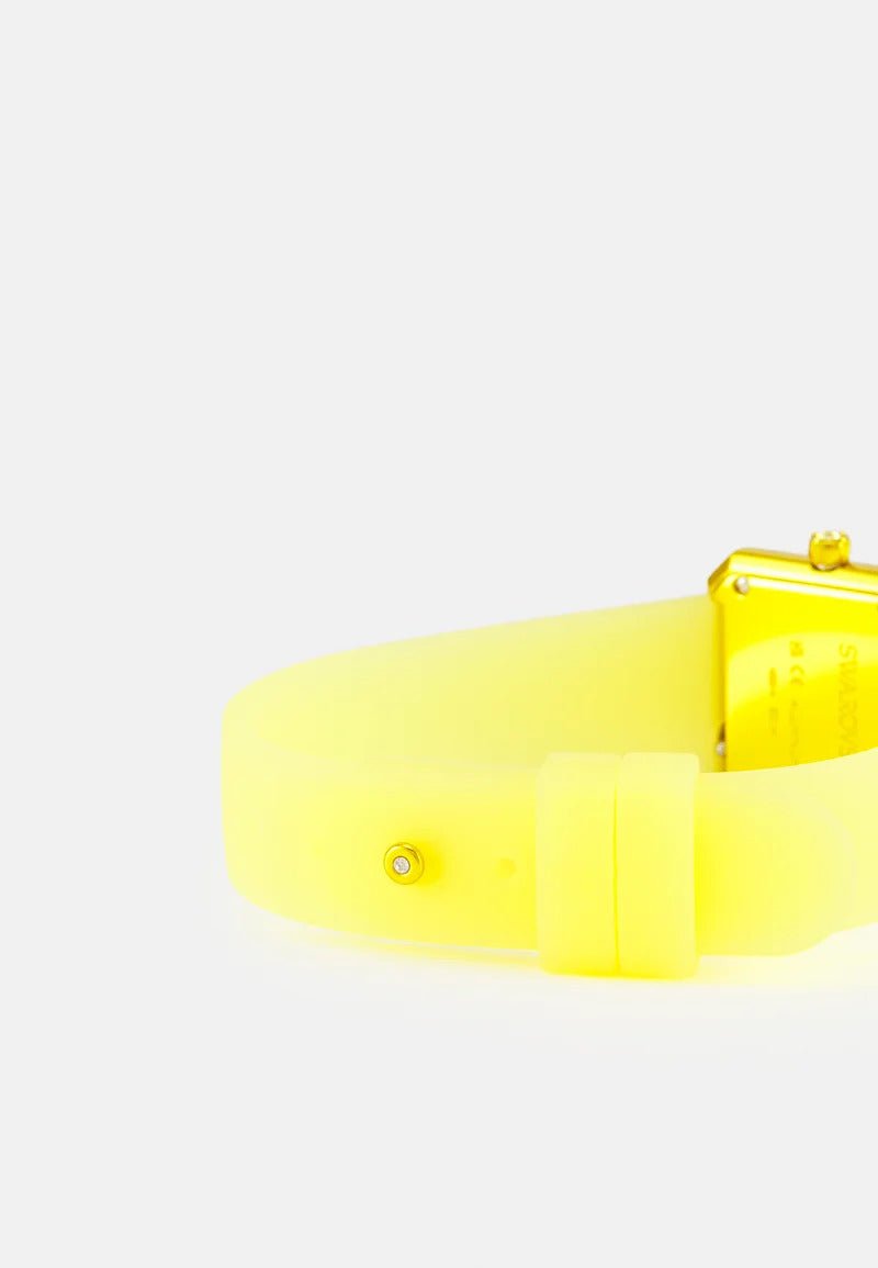 Swarovski Watch Lucent With Silicone Strap Yellow 5624382 - Image 3