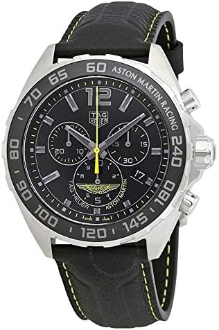 Tag Heuer Formula 1 Aston Martin Red Bull Racing Special Edition Quartz Chronograph 43mm Mens Watch Stainless Steel Case With Blue Textile Strap Blue Dial - Image 3