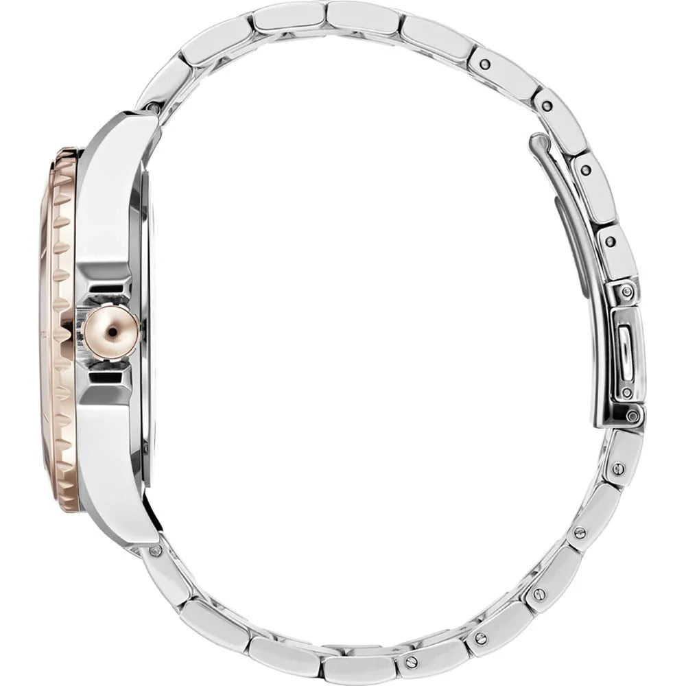 Hugo Boss Womens 1502446 Praise Two Tone Stainless Steel Watch With Rose Gold Accents - Image 5