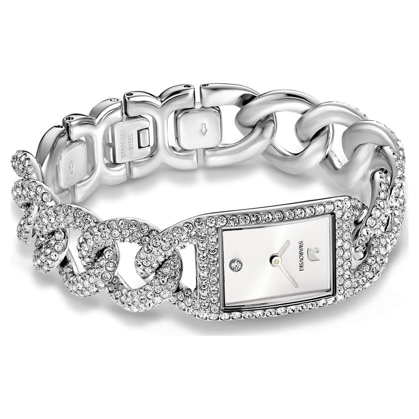 Swarovski Cocktail Crystal Silver Ladies Watch 5547617 - Image 4