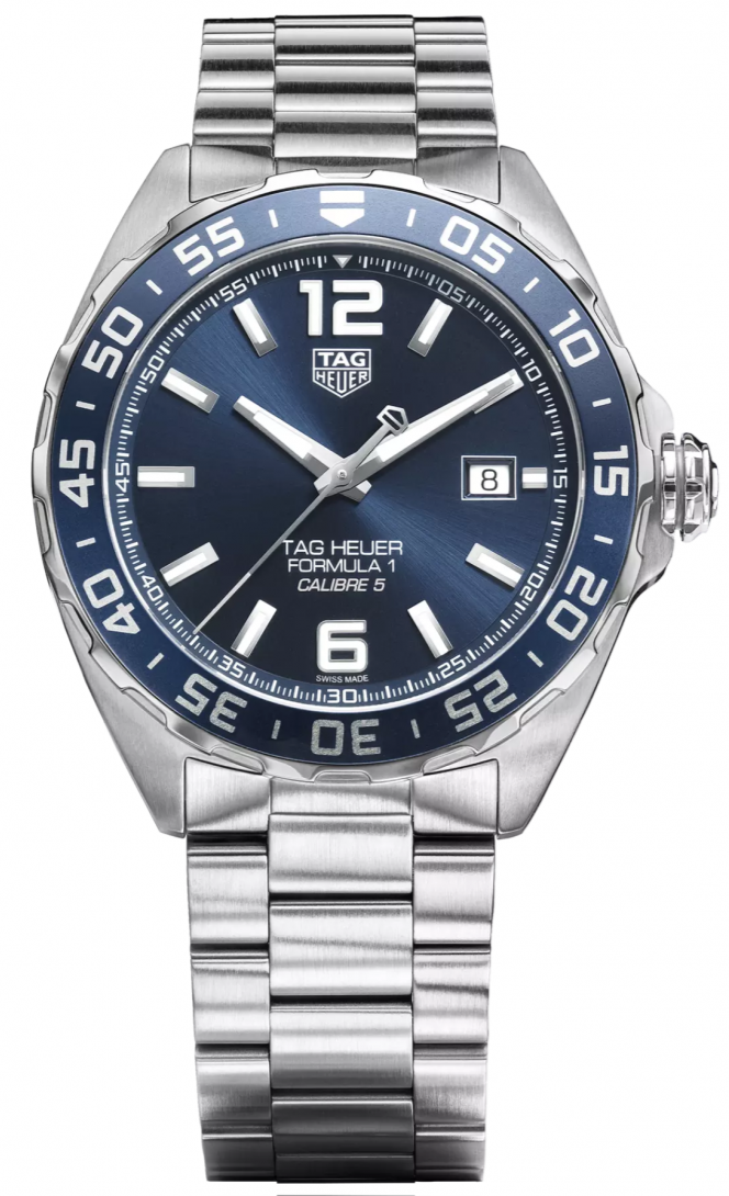 Tag Heuer Formula 1 Bucherer Blue Edition Watch For Men Waz2015 Ba0842
