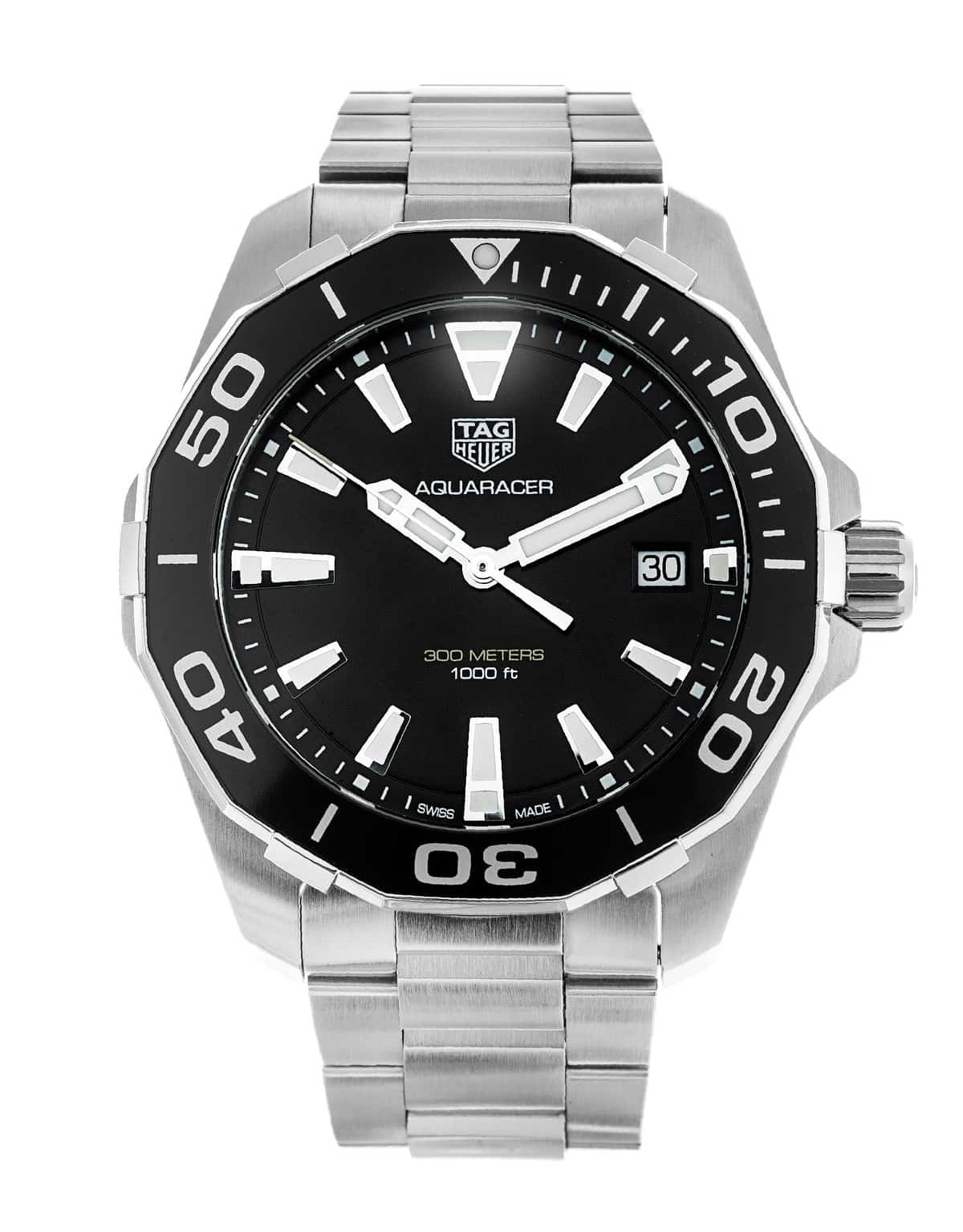 Tag Heuer Carrera Aquaracer Watch For Men Way111a Ba0928 - Image 5
