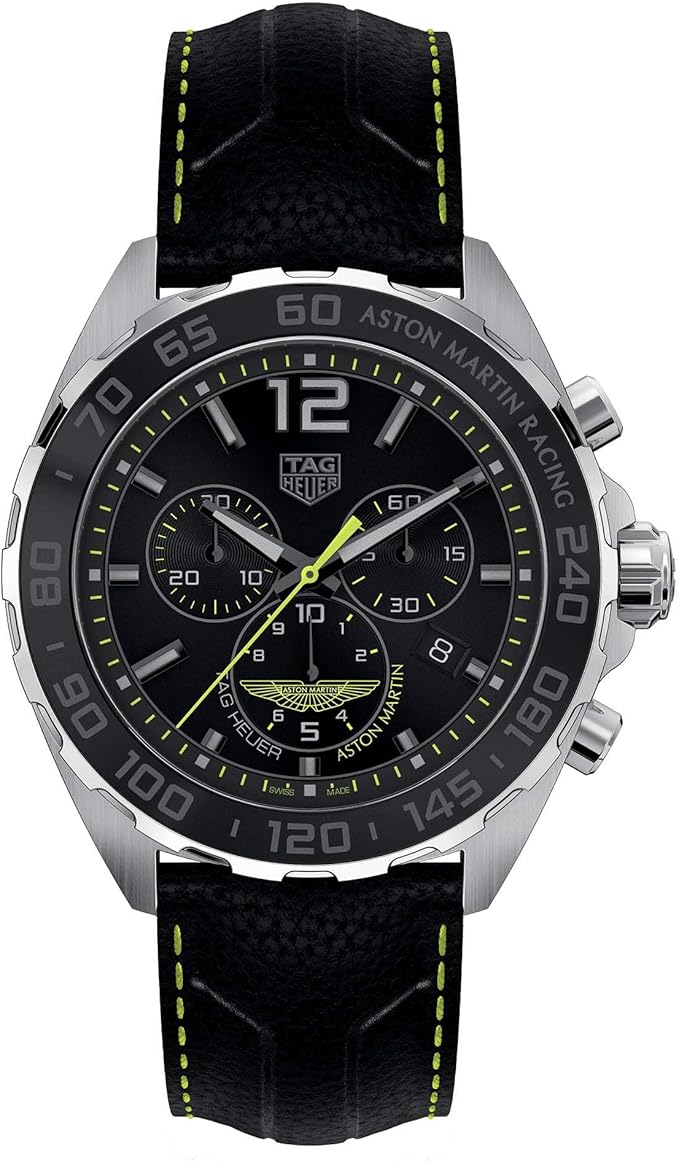 Tag Heuer Formula 1 Aston Martin Red Bull Racing Special Edition Quartz Chronograph 43mm Mens Watch Stainless Steel Case With Blue Textile Strap Blue Dial - Image 2