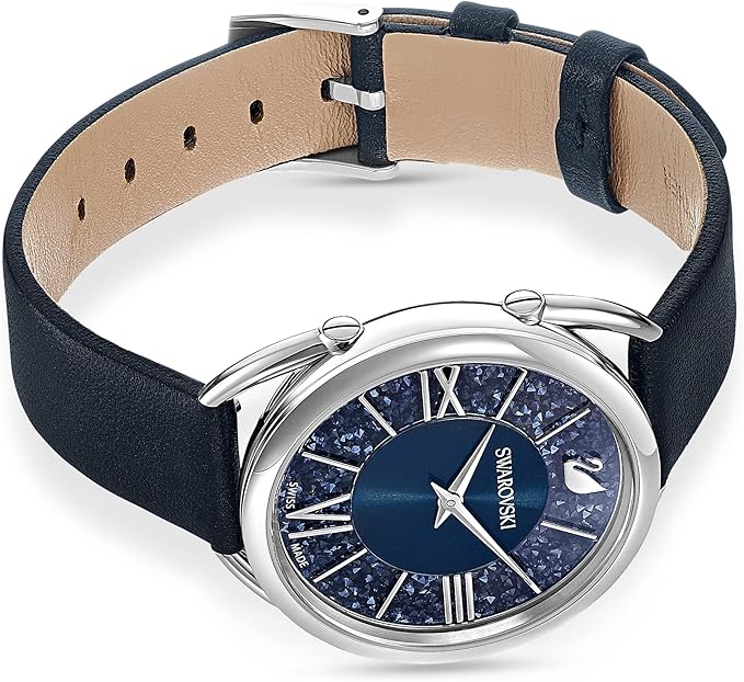 Montre Swarovski Glam pour femme, cristal bleu, référence 5537961 - Image 5